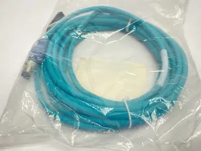 New | in-Stock Turck Ethernet Cordset Male M12 To RJ45 5m U2-22610 Cable & Wire Michigan US | Maverick Industrial Sales #1393132
