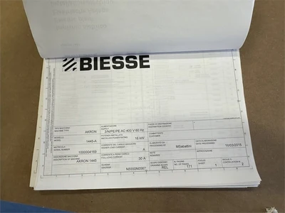 Used 2015 BIESSE AKRON 1445 Edge Banders California US | MachineryMax #1572039