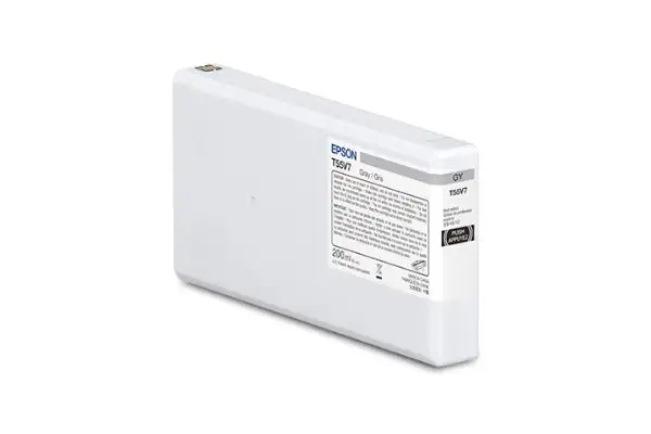 Used _UNKNOWN_ Epson T55V 200ml UltraChrome PRO10 Gray Ink Cartridge for SureColor P5370 - T55V700 Misc Printing Equipment Oklahoma US | Wide Image Solutions #1539180