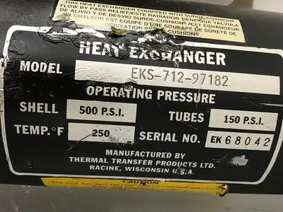 USED THERMAL TRANSFER EKS-712-97182