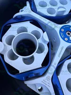 USED EPPENDORF 5910RI REFRIGERATED CENTRIFUGE W/ S-4X UNIVERSAL ROTOR 4500 RPM