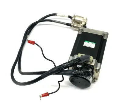 Used Sanyo Denki Step-Syn 2-Phase Stepping Motor 1.8º Step Angle 3A Brushless Motors Michigan US | Maverick Industrial Sales #1392428