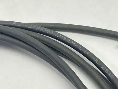 USED LUMBERG DOUBLE ENDED CORDSET M8 3-PIN MALE TO FEMALE 3M