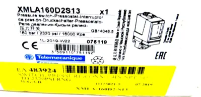 NEW TELEMECANIQUE XMLA160D2S13 PRESSURE SWITCH