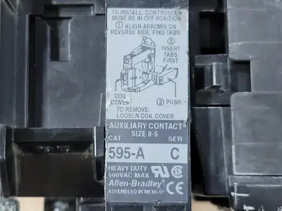 Used ALLEN-BRADLEY 509-BO-XXX Switchgears British Columbia CA | Lenmark #238547