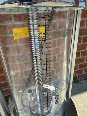 USED MILLIPORE QUIKSCALE 250/500 CHROMATOGRAPHY COLUMN 25 LITERS