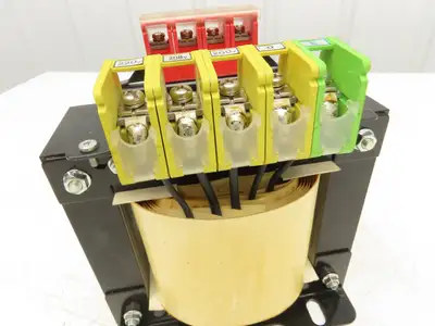Swallow Step-Down Power Transformer .75kVA Pri 440-460-480V Sec 220-230-240V 1Ph