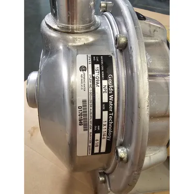 NEW GOULDS PUMPS, INC. 1ST1G9A4
