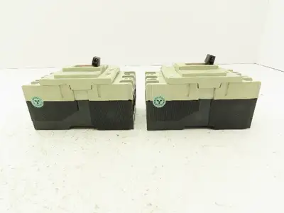 Mitsubishi NF63-CW No-Fuse Circuit Breaker 50A 3 Pole 600V Lot of 2