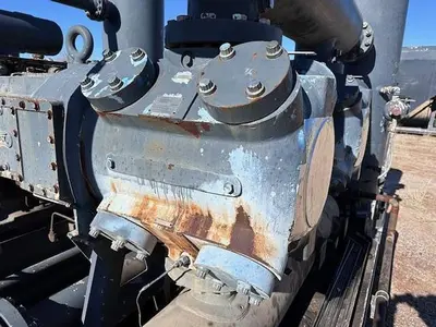 CAT G3608 / Ariel Model JGC-4 Two Stage Compressor - Cylinder Sizes 14.125" x 14.125" x 8.375" x 8.375" Less Engine
