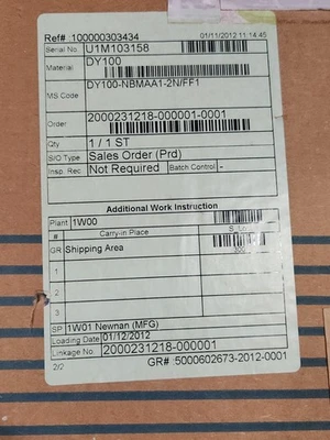 NEW Yokogawa DY100-NBMAA1-2N