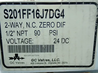 New | in-Stock GC VALVES S201FF16J7DG4 Pumps Ohio US | HGR 24 #1089714
