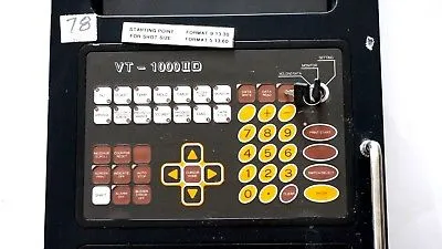 USED FUJI ELECTRIC VT-1000IID OPERATOR INTERFACE PANEL VT1000IID