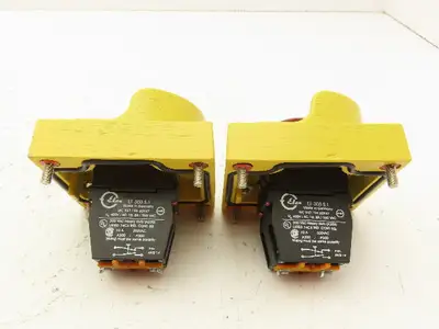 Elan EF 303 S.1 Twist Button Guarded 300 VAC 10A Lot of 2