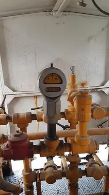 USED OILWELL S-856-10, (FORMERLY S-824-10) 5 3/4 X 8 TRIPLEX MUD / FRAC PUMP PACKAGE