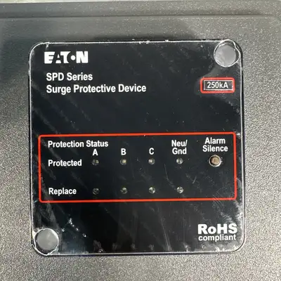 New Eaton SPD250400Y2B SPD Series Surge Protective Device (BIN7.1.2-5)