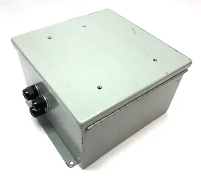 Used SCE ELECTRICAL ENCLOSURE TYPE 12 10"H X 10"W X 6" DEPTH Electrical Boxes | Maverick Industrial Sales #1120079