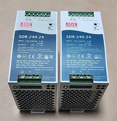 USED MEAN WELL SDR-240-24