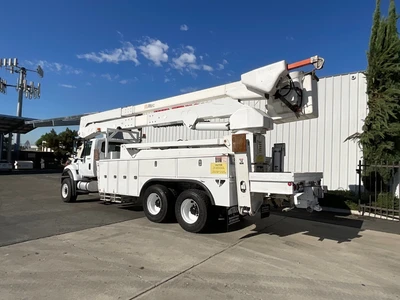 Used 2012 INTERNATIONAL 7400 Bucket (boom) trucks California US | Big Truck & Equipment #1412197