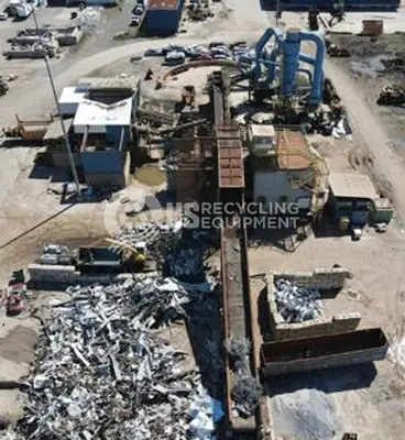 USED SVEDALA SHREDDER SYSTEM