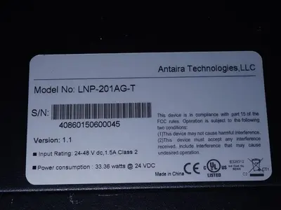 New | in-Stock ANTAIRA TECHNOLOGIES LNP201AGT Network Switches Ohio US | HGR 24 #1175538