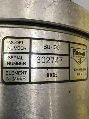 USED FILTROIL BU-100