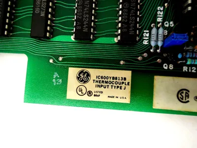 USED GE IC600YB813B THERMOCOUPLE INPUT MODULE TYPE J