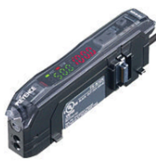Keyence FS-N12P Fiber Optic Sensor, Amplifier, Cable Type, Expansion Unit, PNP [New]