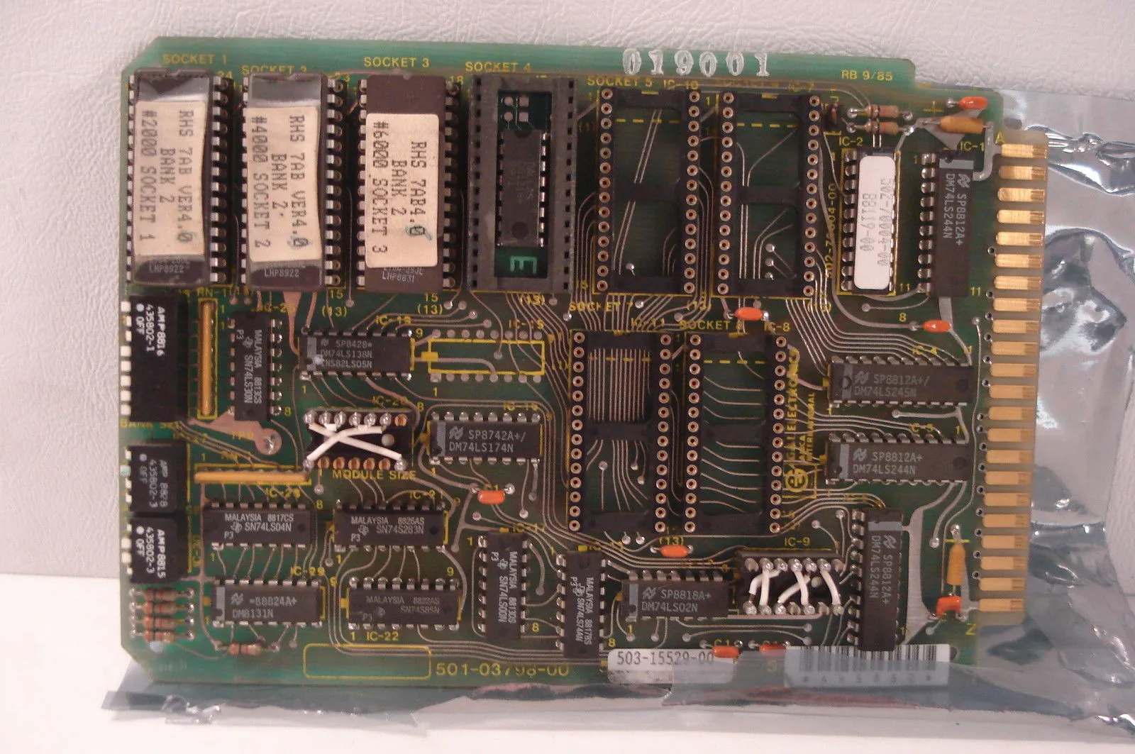 GIDDINGS AND LEWIS 501-03798-00 BOARD 503-15529-00