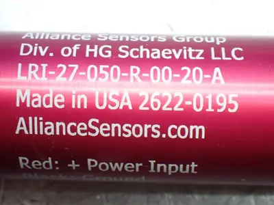 NEW ALLIANCE SENSORS GROUP LRI27050R0020A
