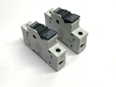 USED ALLEN-BRADLEY SER. B FUSE HOLDER 1 POLE 600V 30A LOT OF 2