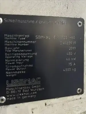 USED 2019 STEELMASTER LISSMAC SBM-XL 1500