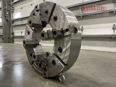 BTC 25" Four Jaw Manual Chuck, 12.5" Bore - NEW