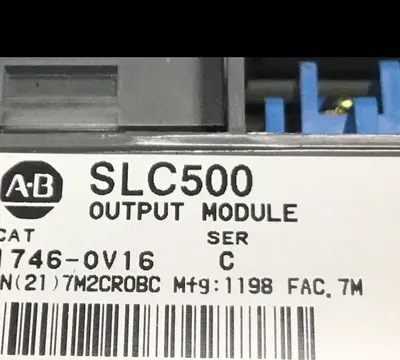 Used ALLEN BRADLEY 1746-OV16 SER C Circuit Boards Michigan US | Ideal Machinery #1311426