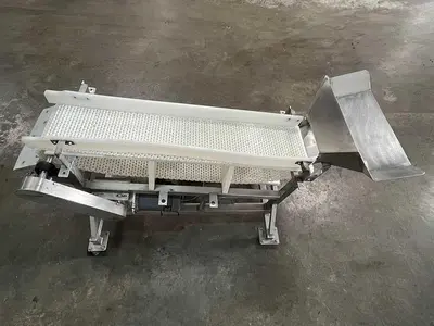 Safeline 4'L Incline Infeed Conveyor