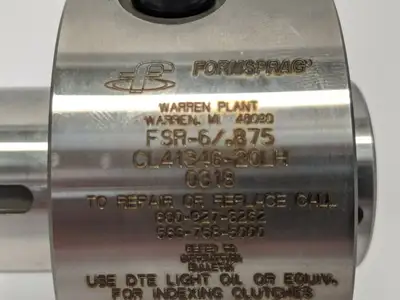 New | in-Stock FORMSPRAG SR-6/.875LH C'STD SPRAG CLUTCH Misc Industrial Equipment | Maverick Industrial Sales #1109194