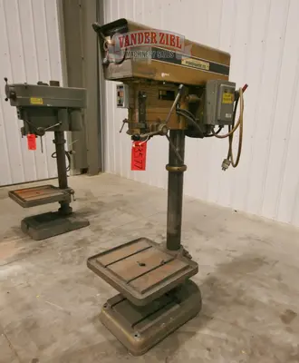 Used POWERMATIC 1200 Heavy Duty & Sensitive Single Spindle Drills Michigan US | Vander Ziel Machinery Sales #480419