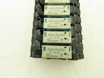 Allen-Bradley 700-HK36Z24 Terminal Block Relay 24V Coil 700-HN 121 Lot of 12