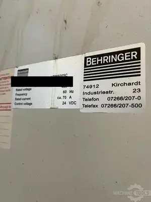 Used 2014 BEHRINGER HBM500SC Horizontal Band Saws Arizona US | KD Machinery #1418343