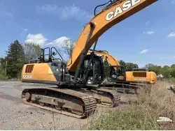 Used 2019 CASE CX350D Crawler Excavators Pennsylvania US | Iron Exchange Equipment Solutions #1353797