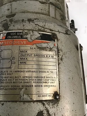 Reliance Electric P56G3451N-AV Variable Speed Drive