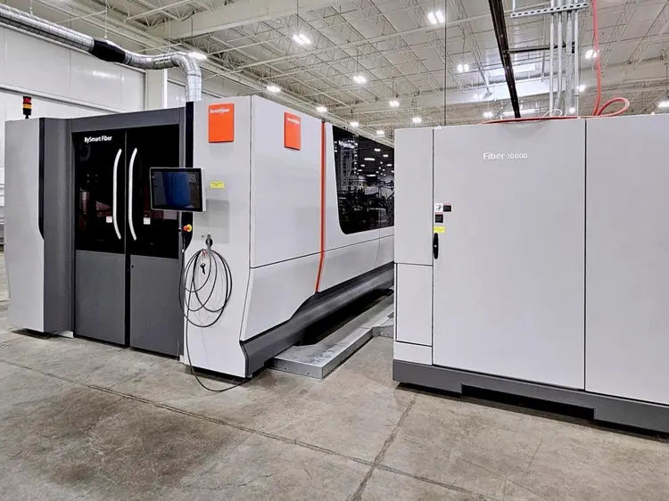 Used 2022 BYSTRONIC BYSMART 3015 FIBER Laser Cutters | Machine Factory Outlet #1267078
