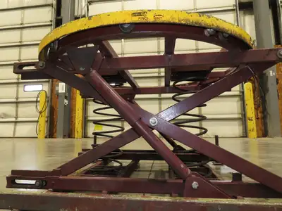 Southworth Pallet Pal 360 Positioner Rotator Spring Level Loader Turntable 43"