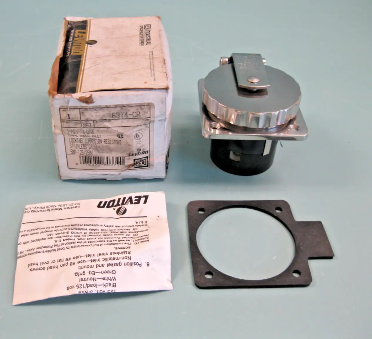 NEW Leviton 6374-CR