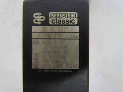 Used BERNSTEIN _UNKNOWN_ Relays & Switches | Arrow Industrial #639777