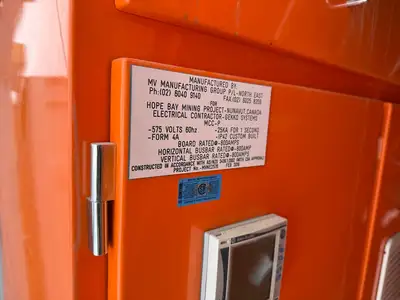 800A Motor Control Center MCC, 575V, 800A Bus, Form 4A, IP42 Enclosure