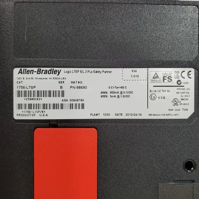 Used Allen-Bradley 1756L7SP PLC Processors California US | American Industrial Supply Co. #1513416