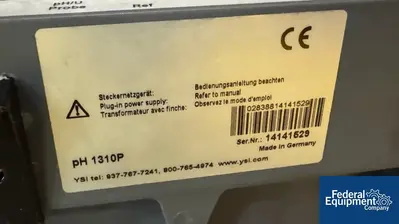 Used Unknown YSI TruLab pH 1310P Benchtop pH Meter with Printer Miscellaneous Laboratory Equipment Ohio US | Federal Equipment Company #1558000