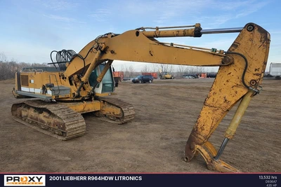 Used 2001 LIEBHERR R964HDW Litronics Crawler Excavators Ohio US | Proxy Equipment #1424204