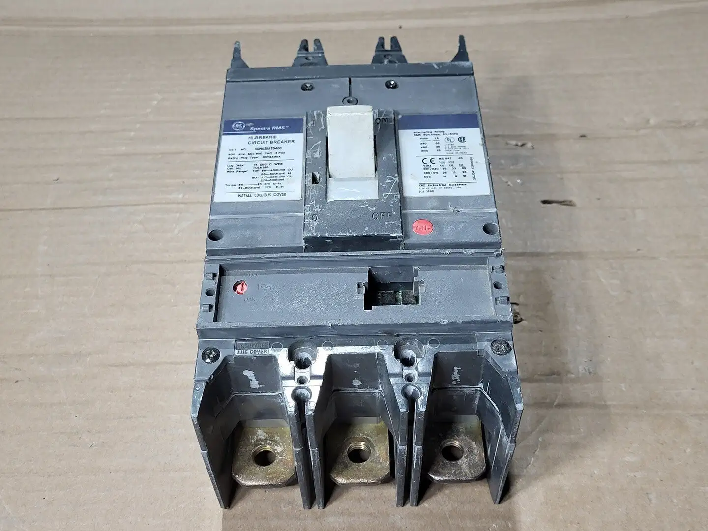 Used GENERAL ELECTRIC SGHA36AT0400 Switchgears British Columbia CA | Lenmark #409214